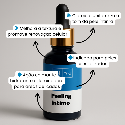 Peeling para áreas sensíveis