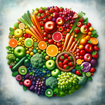 Alimentação Colorida: A Importância dos Alimentos pela sua Tonacidade e Saúde