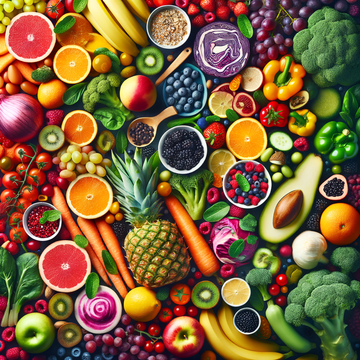 A Revolução da Alimentação Vibrante: Despertando Cores para a Saúde