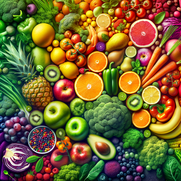 O Poder da Alimentação Vibrante: Despertando Cores para o Bem-Estar