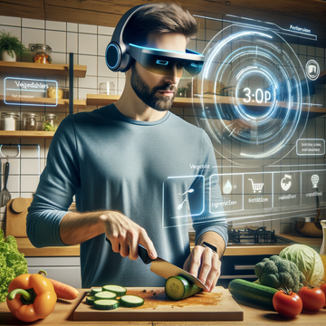 A Revolução da Alimentação Virtual: Como a Realidade Aumentada Está Transformando Nossa Relação com os Alimentos