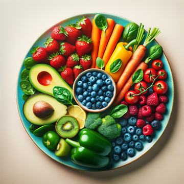 O Poder da Alimentação Vibrante: Despertando Cores para a Saúde e o Bem-Estar