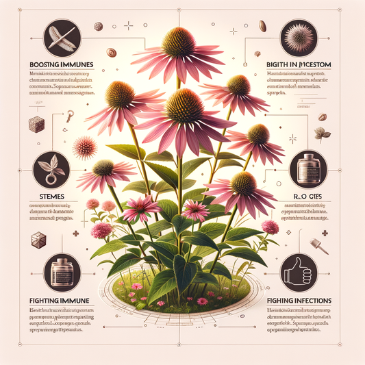 "Descubra os Poderosos Benefícios das Substâncias Presentes no Suplemento Echinacea"