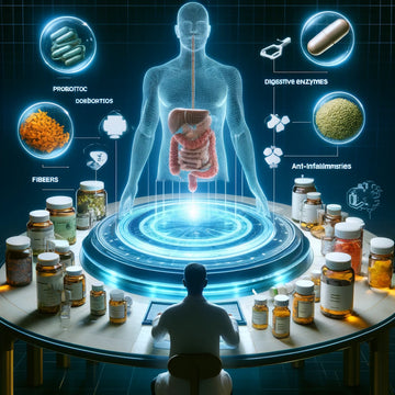 Vitaminas personalizada para o sistema digestivo
