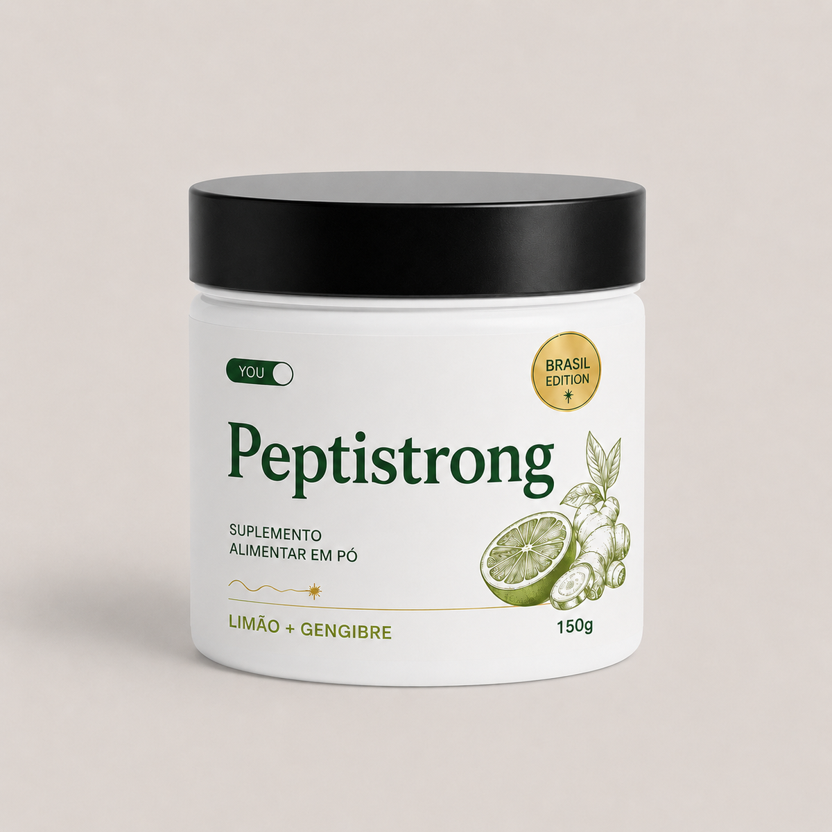 Peptistrong sabor Limão e gengibre | 150g