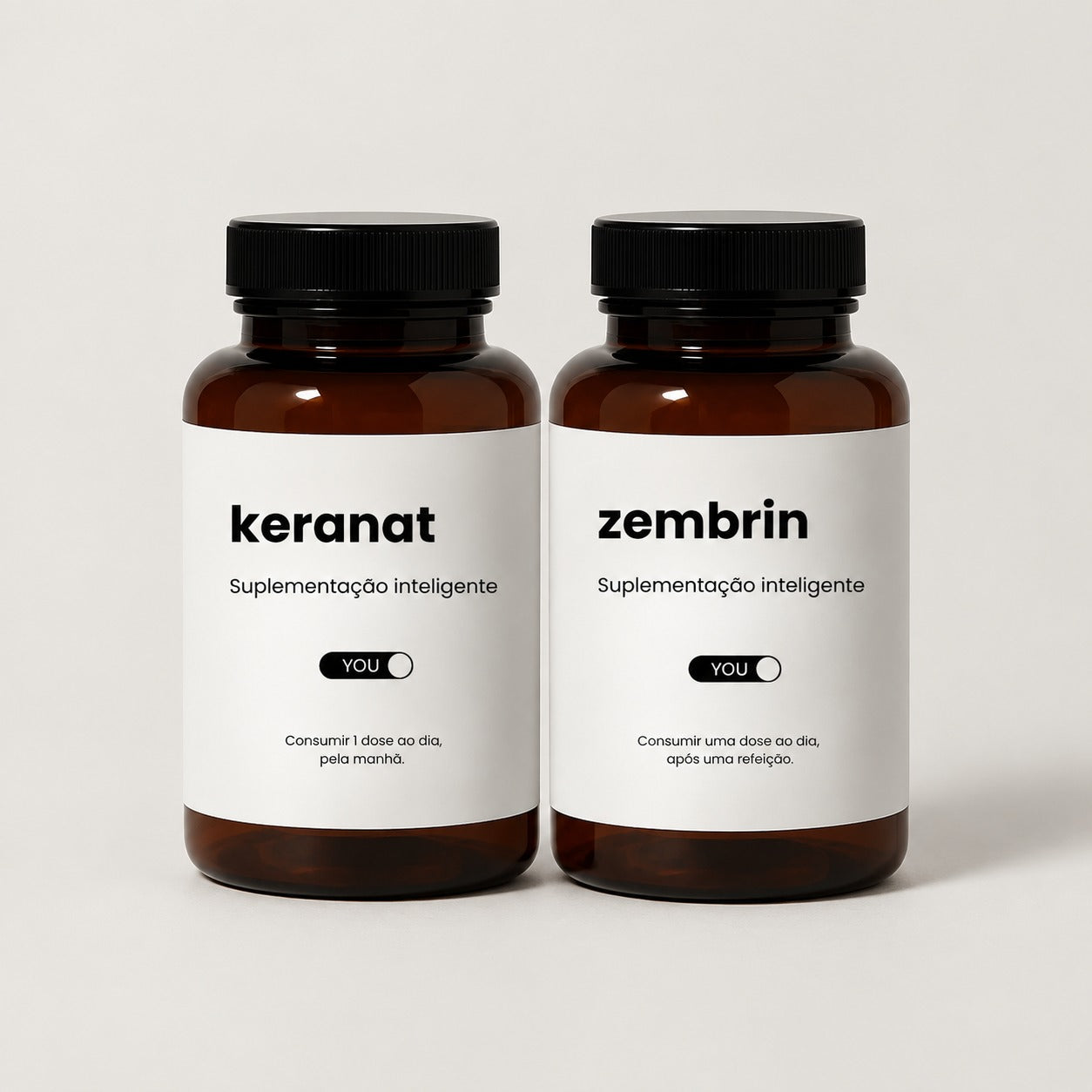 Kit Cabelo Sem Estresse: Keranat + Zembrin