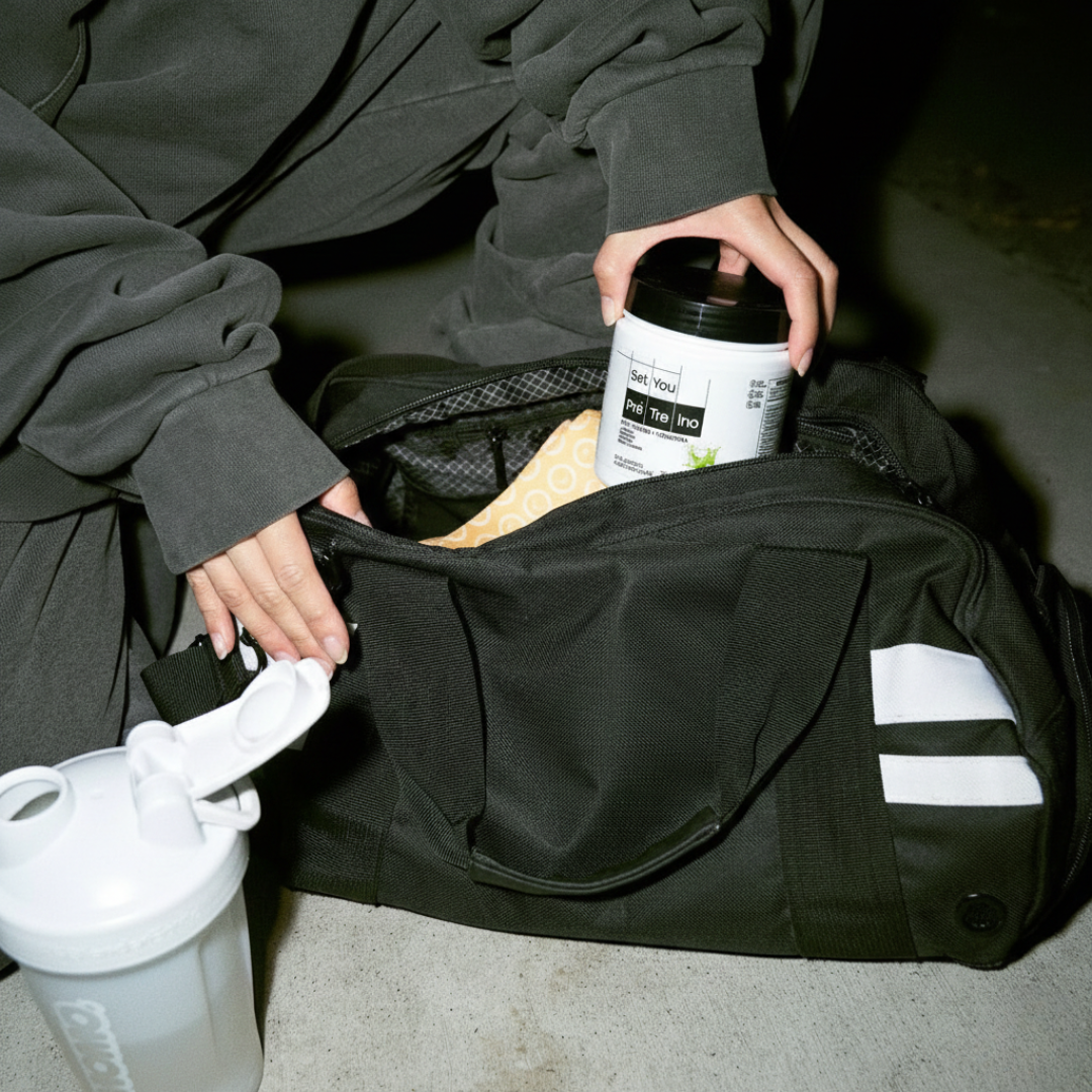 Pré-treino com Creatina Sabor Limão SetYou