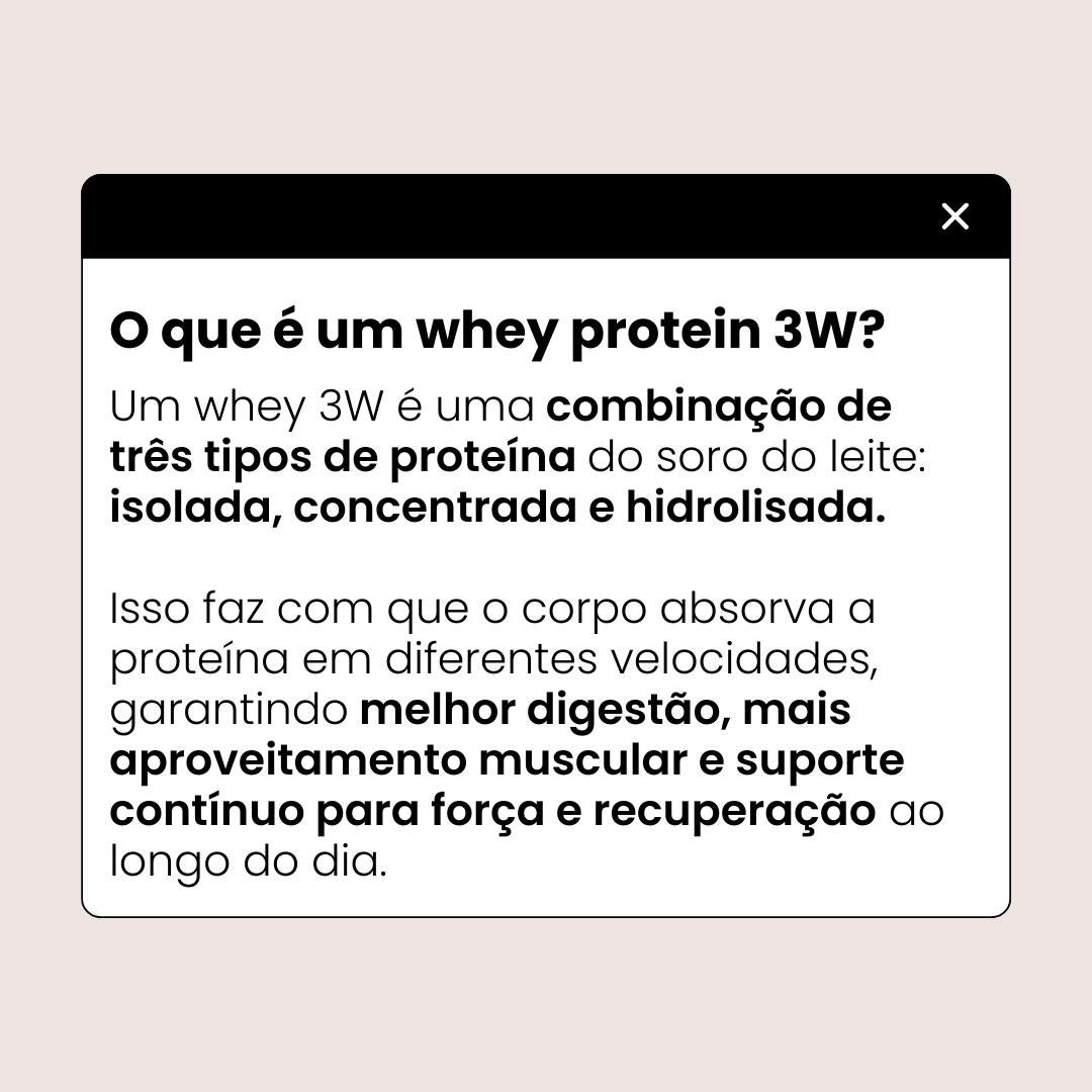 Whey 3W Sabor Doce de Leite SetYou