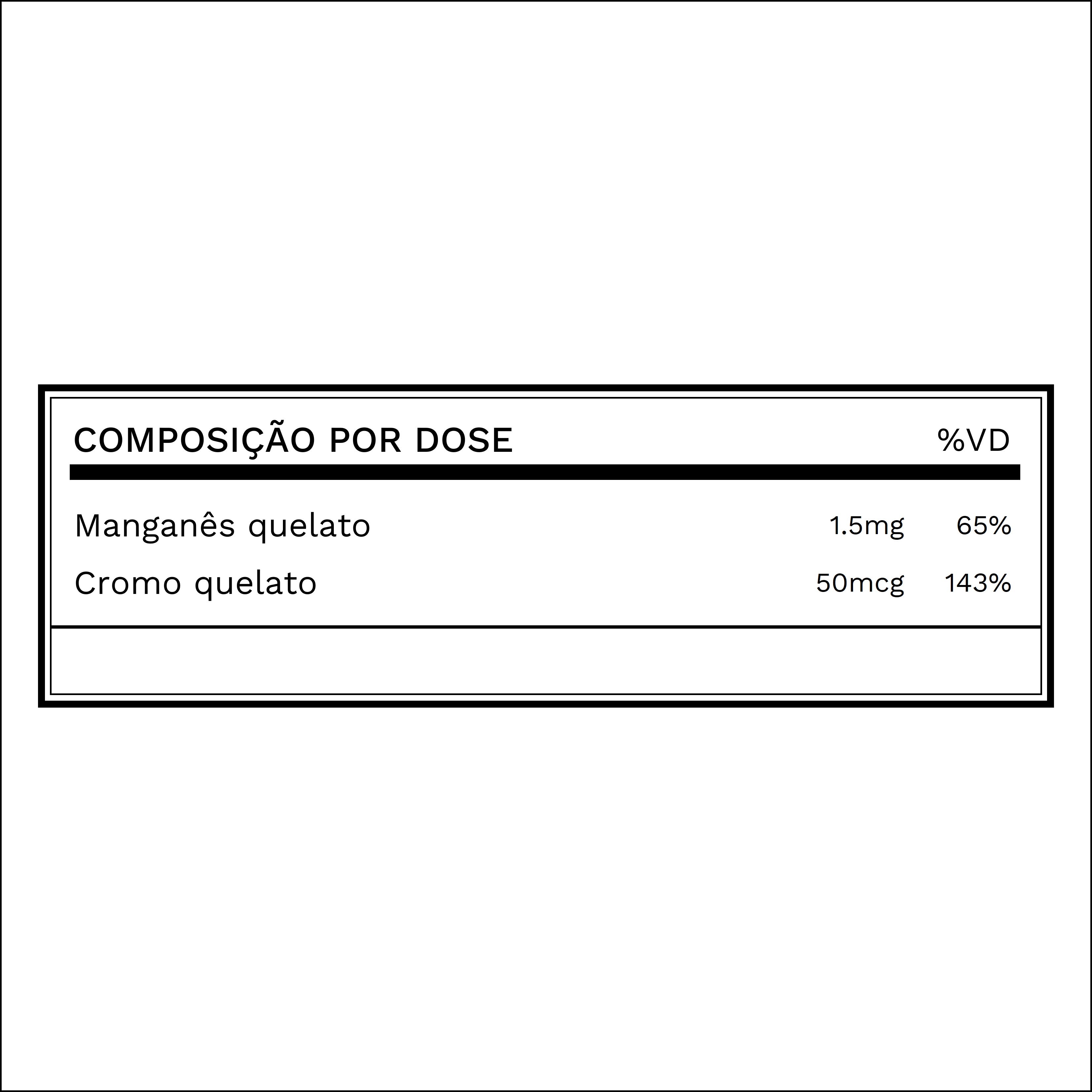 Manganês + Cromo